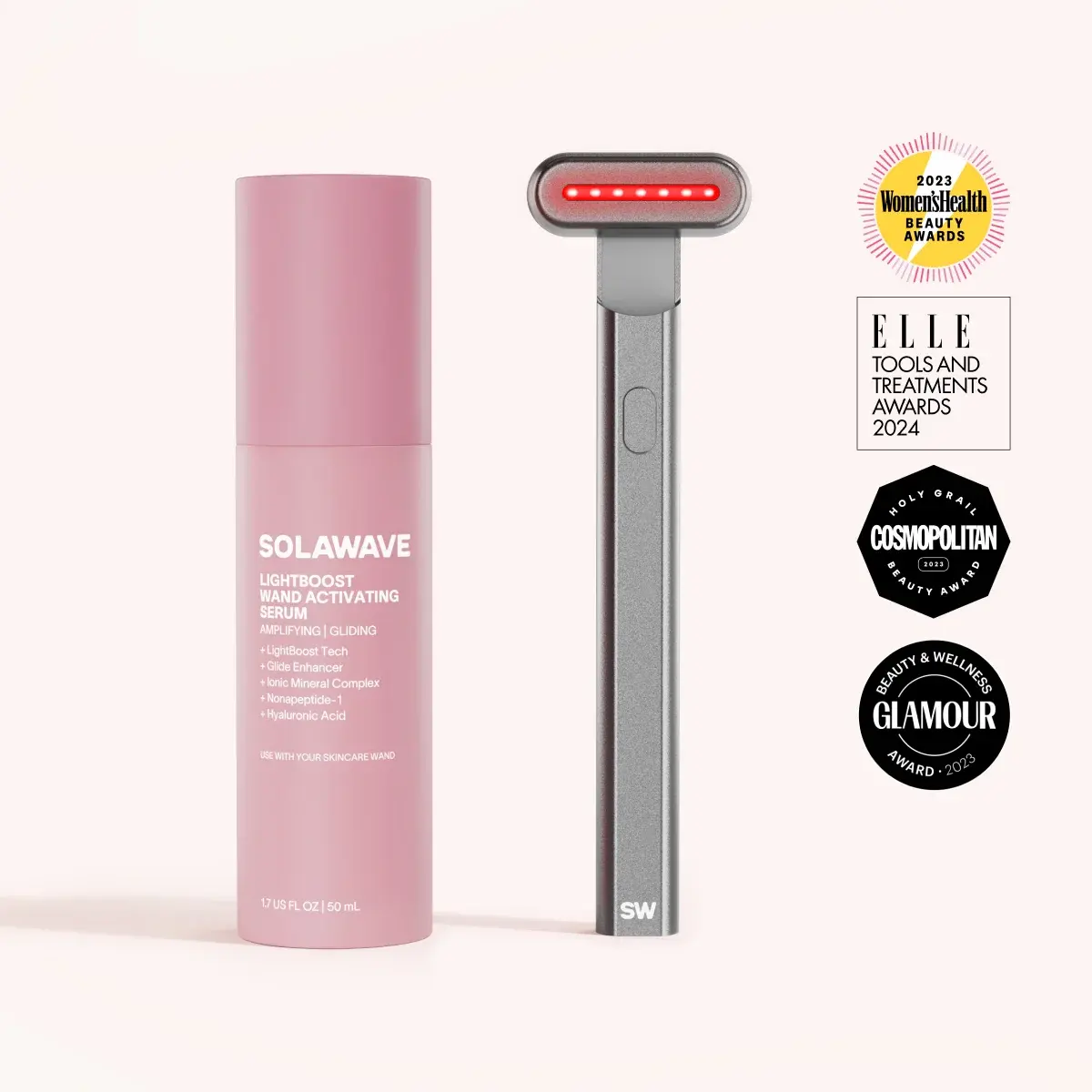 Solawave: 4-in-1 Red Light Therapy Wand & Activating Serum Kit - Image 5