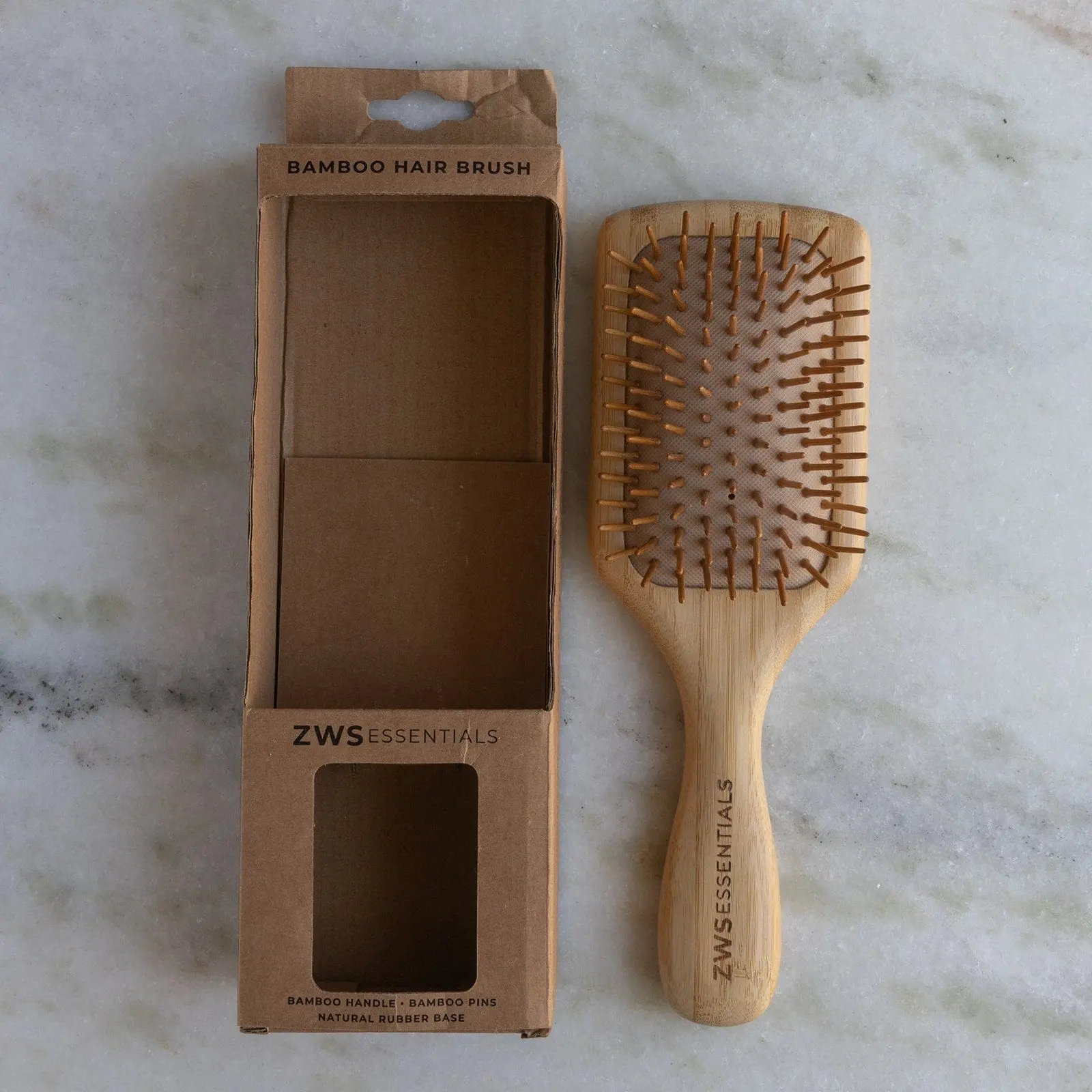 Zero Waste Store: Bamboo Hair Brush - Image 3