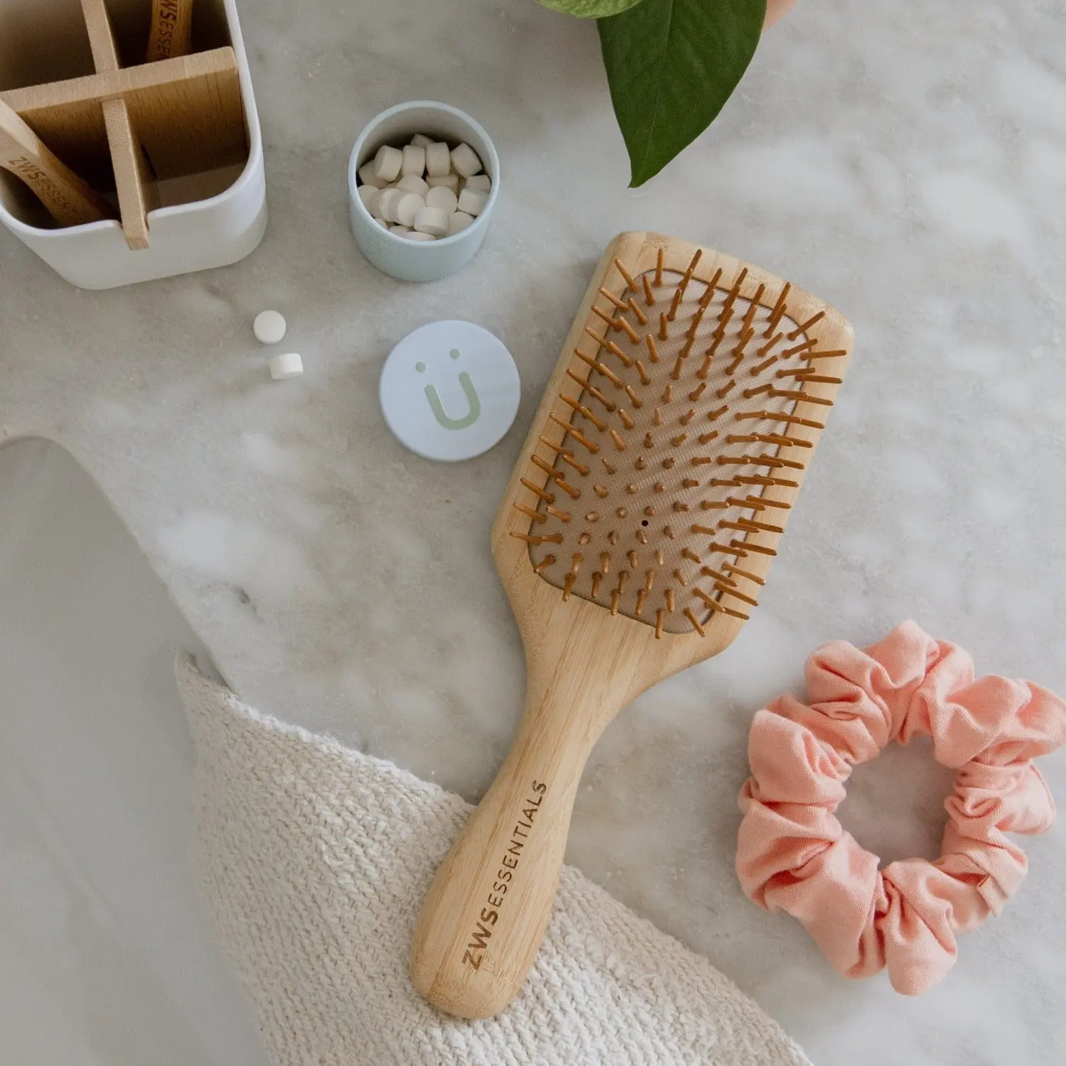 Zero Waste Store: Bamboo Hair Brush - Image 4