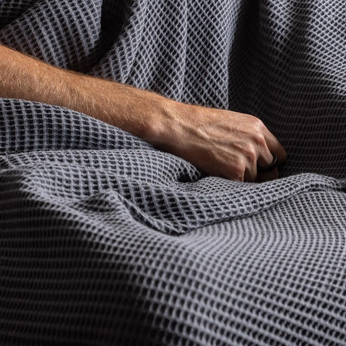 Blissful Bamboo Waffle Throw Blanket - Image 6