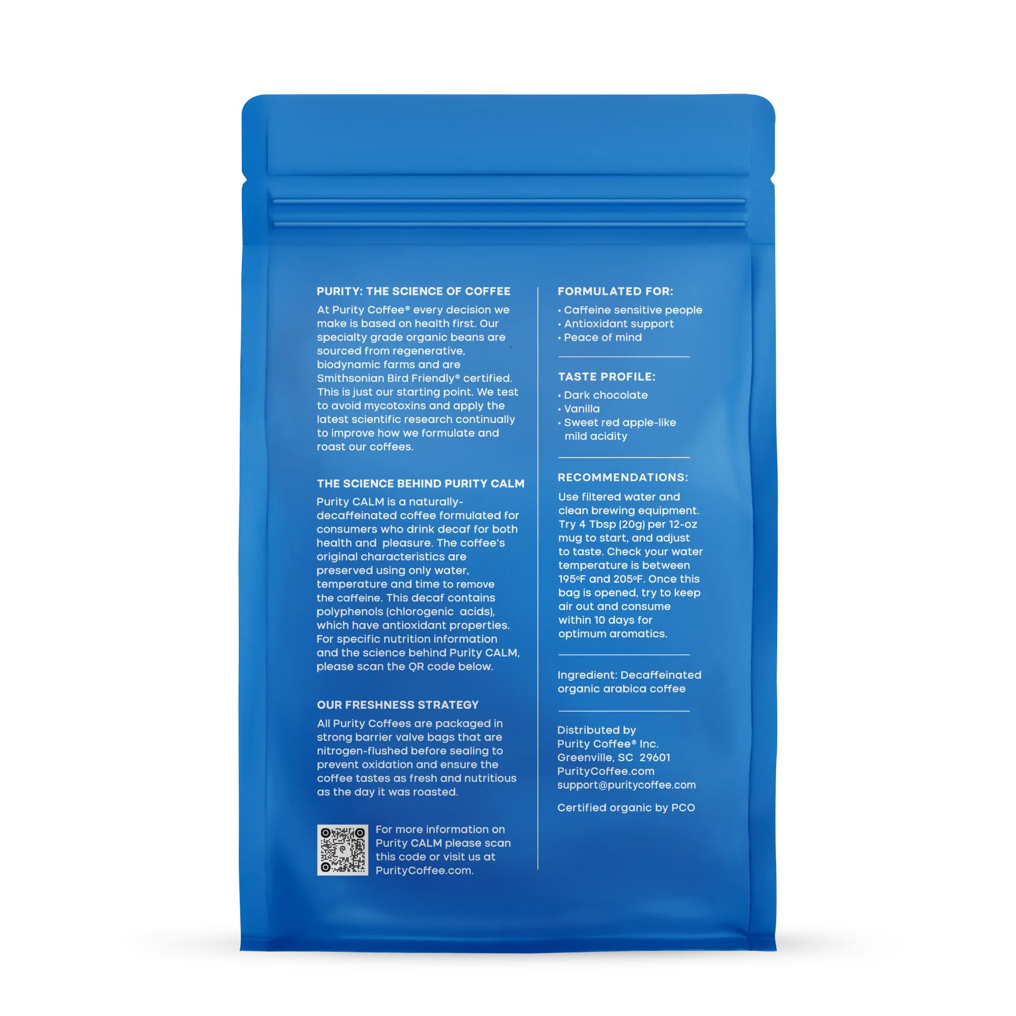 CALM: Decaf Whole Bean Coffee - Image 5