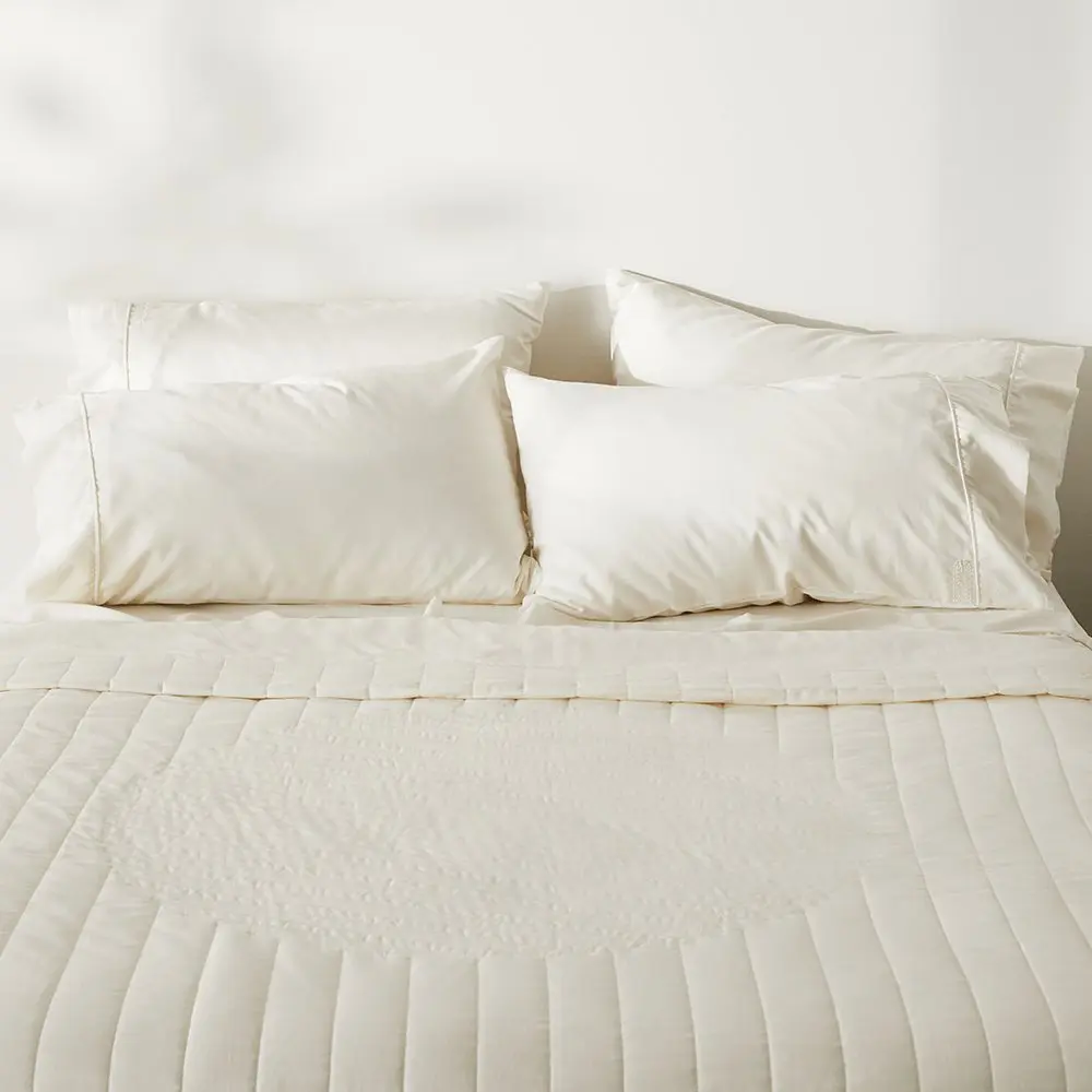 Linen+ Bamboo Quilted Coverlet - Image 3