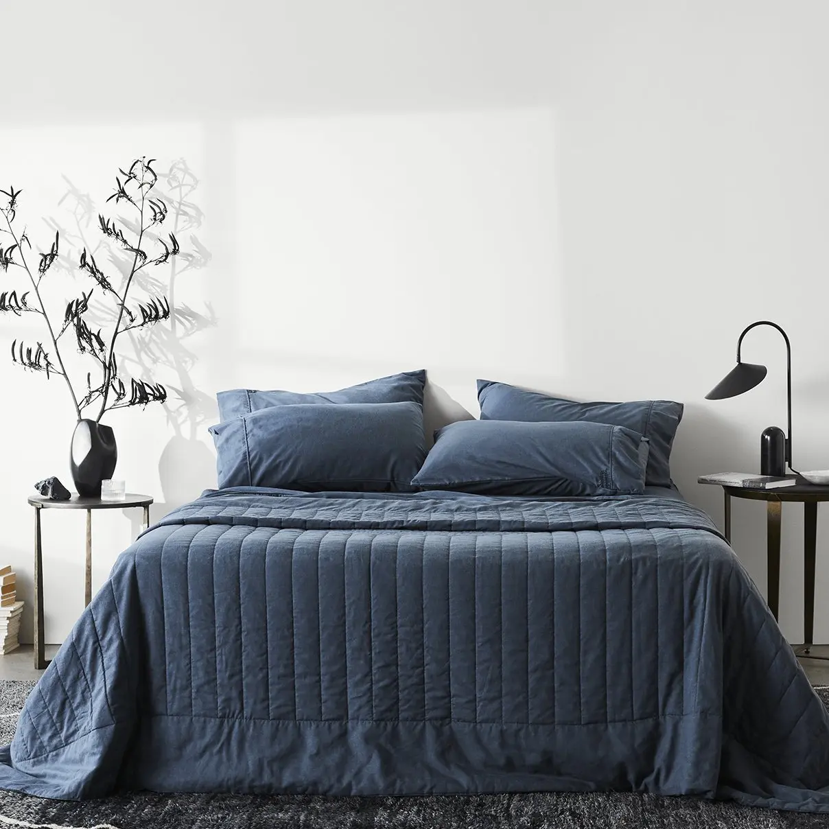Linen+ Bamboo Quilted Coverlet - Image 6