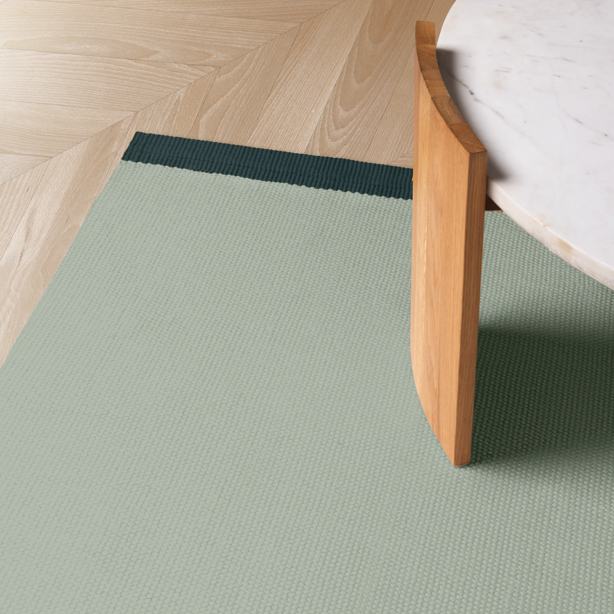 Luxe Bamboo 2-Tone Rug - Image 4