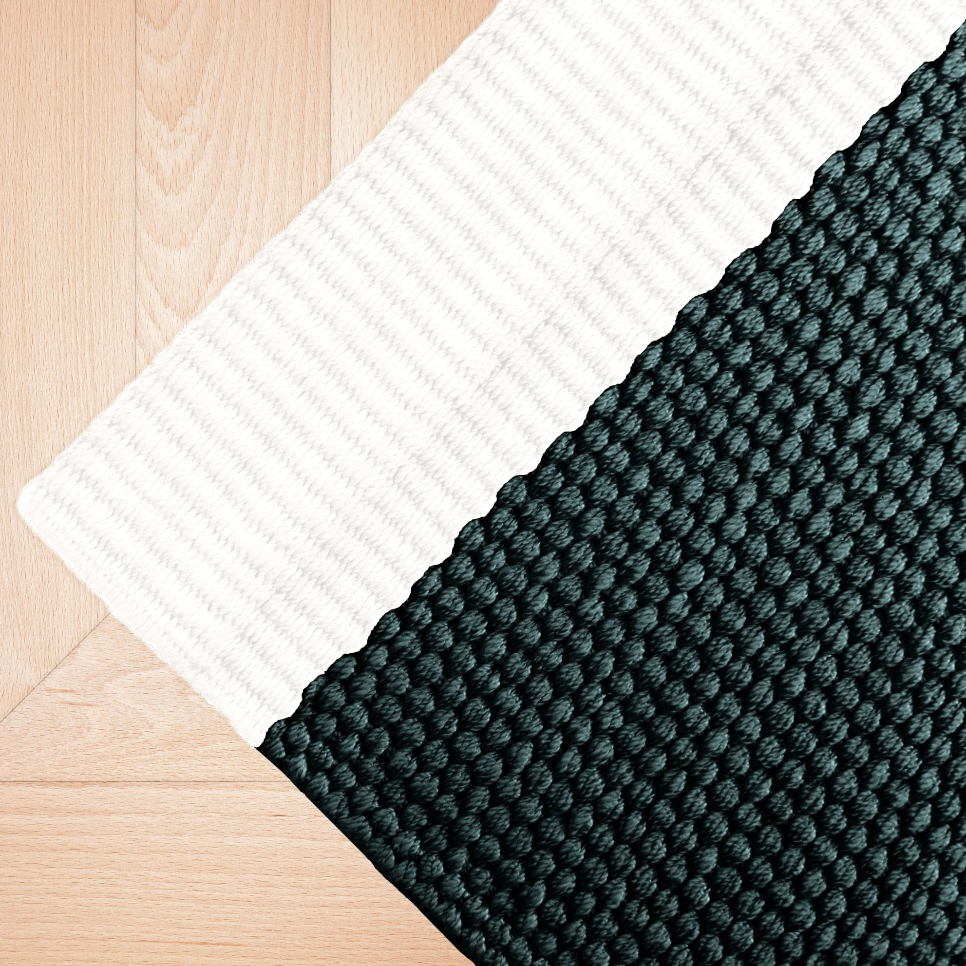 Luxe Bamboo 2-Tone Rug - Image 5