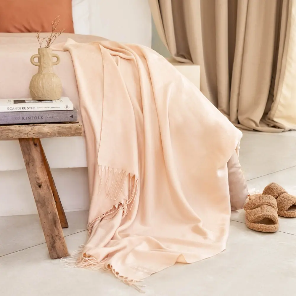 Vegan Cashmere Throw Blanket - Image 8